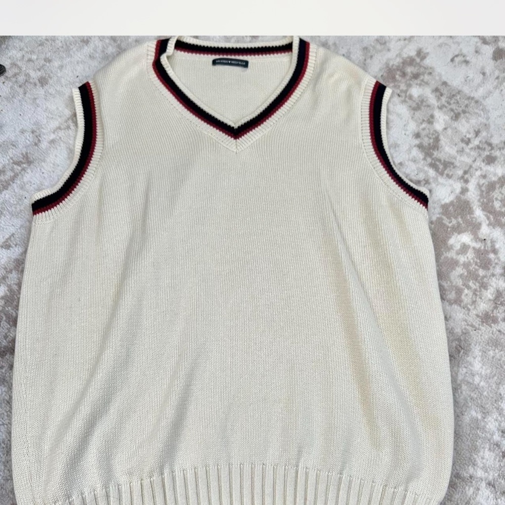 Cream Sweater Vest